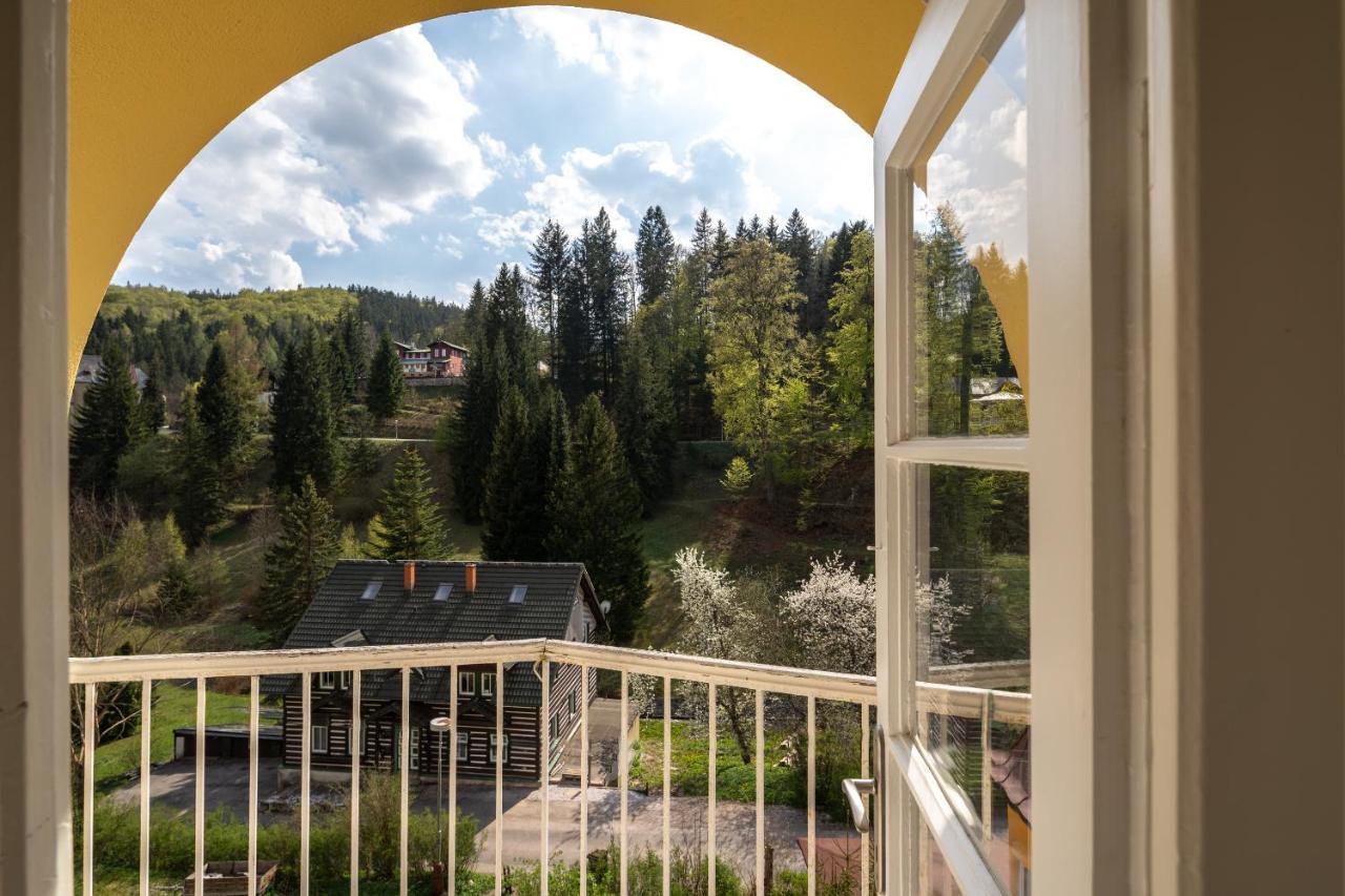 Lázeňská dependance Bellevue Hotel Janské Lázně Buitenkant foto